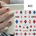 Easy 3D Nail Decals for Glamour Lovers
