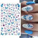Easy 3D Nail Decals for Glamour Lovers