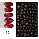 Easy 3D Nail Decals for Glamour Lovers