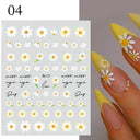 Easy 3D Nail Decals for Glamour Lovers