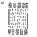 Easy 3D Nail Decals for Glamour Lovers