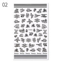 Easy 3D Nail Decals for Glamour Lovers