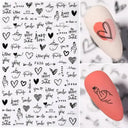 Easy 3D Nail Decals for Glamour Lovers