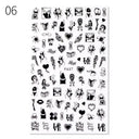 Easy 3D Nail Decals for Glamour Lovers