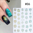 Easy 3D Nail Decals for Glamour Lovers
