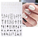 Easy 3D Nail Decals for Glamour Lovers