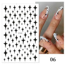Easy 3D Nail Decals for Glamour Lovers