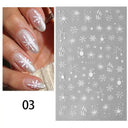 Easy 3D Nail Decals for Glamour Lovers