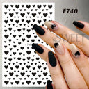 Love Story 3D Nail Stickers Romantic Valentine's Manicure Kit