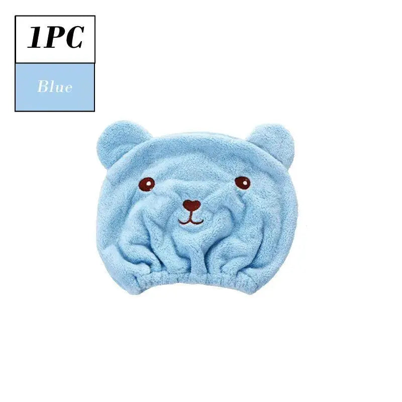 Lovely Bear Hair Drying Cap - Fast Dry — product view 15