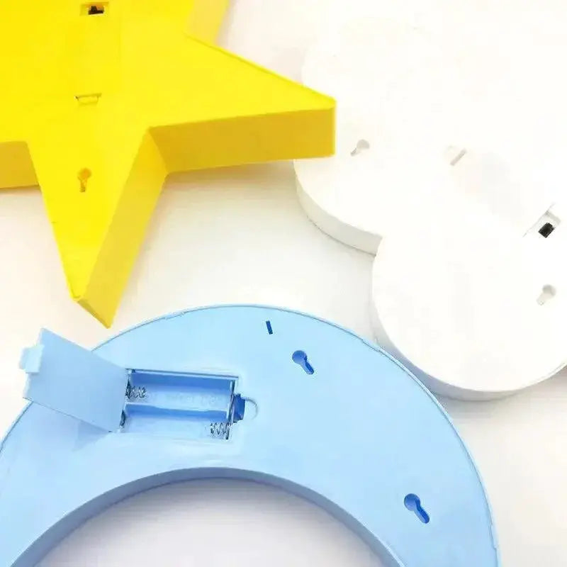 Cloud Star Moon LED 3D Night Light Lamp For Kids Gift