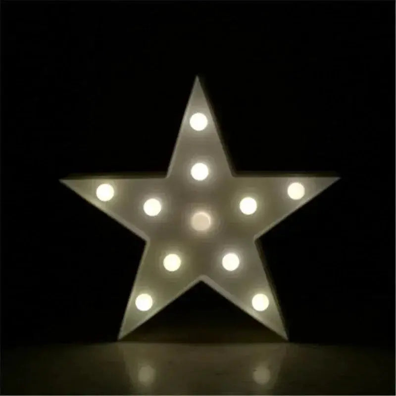 Cloud Star Moon LED 3D Night Light Lamp For Kids Gift