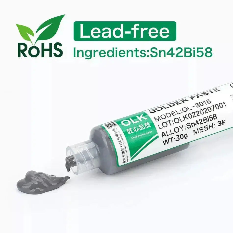 Low Temp Lead Free Solder Paste For SMD Repair Welding