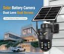 Outdoor Solar Camera for Homes AI Vision