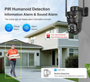 Outdoor Solar Camera for Homes AI Vision