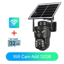 Outdoor Solar Camera for Homes AI Vision