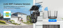 Outdoor Solar Camera for Homes AI Vision