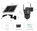 Outdoor Solar Camera for Homes AI Vision