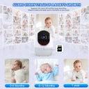 LullaGuard 1080P HD WiFi Baby Monitor - 4.3in Displays VOX Night Vision Lullabies