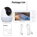 LullaGuard 1080P HD WiFi Baby Monitor - 4.3in Displays VOX Night Vision Lullabies