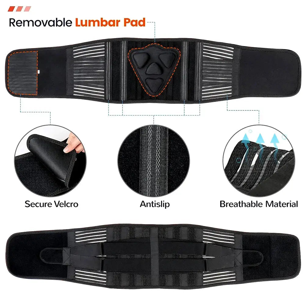 Lumbar Back Brace for Lifting — product view 18
