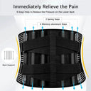 Lumbar Back Brace for Lifting