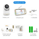 Baby Monitor for Parents with 3x Zoom