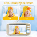 Baby Monitor for Parents with 3x Zoom