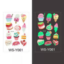 Luminous Children's Glow Tattoo Set Dino Pirate Unicorn Mermaid