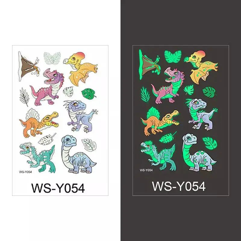 Glow Tattoos for Kids: Safe Party Fun — WS-Y062