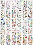 Luminous Children's Glow Tattoo Set Dino Pirate Unicorn Mermaid