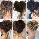 LUPU Hair Scrunchy Bun for Women Updo