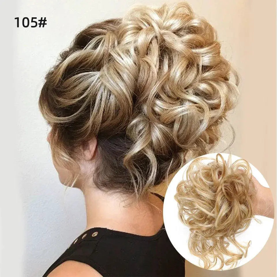 LUPU Hair Scrunchy Bun for Women Updo — 6A