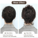 LUPU Hair Scrunchy Bun for Women Updo