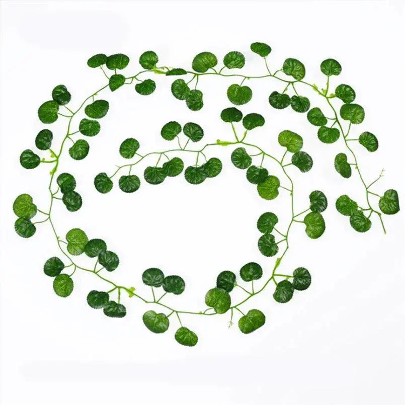 Lush Green Silk Ivy Garland 210cm For Weddings And Decor