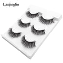 Luxe 3D Mink False Eyelashes for Glamorous Makeup Looks