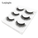 Luxe 3D Mink False Eyelashes for Glamorous Makeup Looks