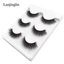 Luxe 3D Mink False Eyelashes for Glamorous Makeup Looks