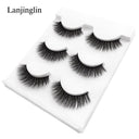 Luxe 3D Mink False Eyelashes for Glamorous Makeup Looks