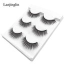 Luxe 3D Mink False Eyelashes for Glamorous Makeup Looks