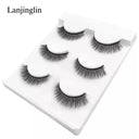 Luxe 3D Mink False Eyelashes for Glamorous Makeup Looks