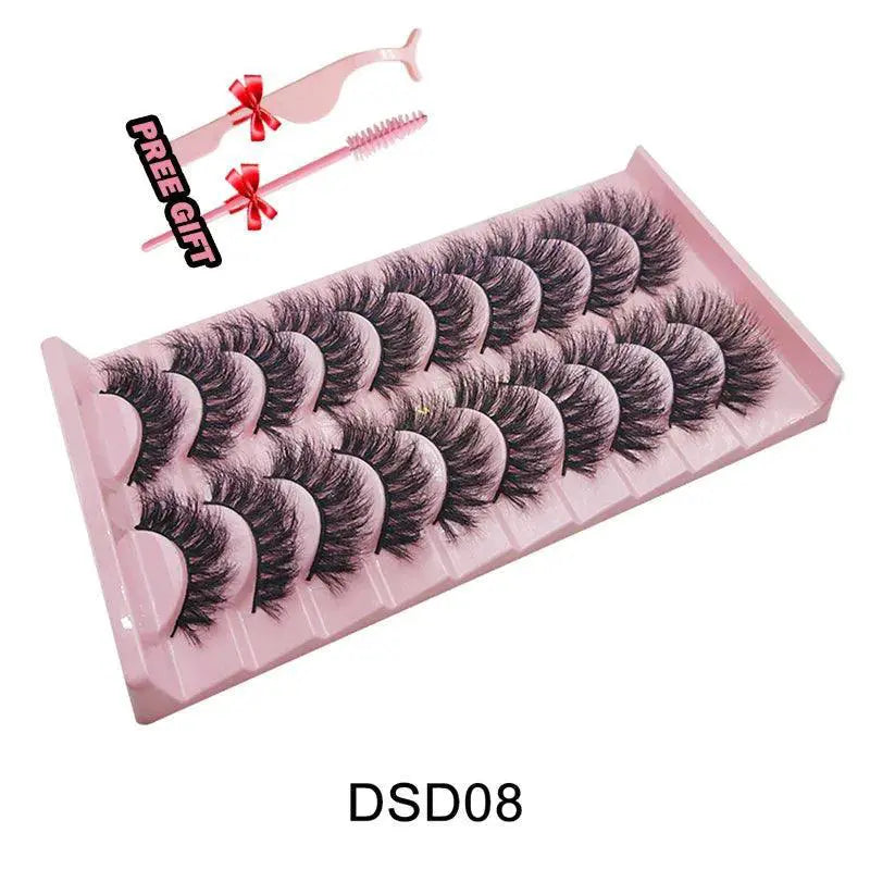 Luxe 3D Russian Mink Eyelashes Set With Makeup Giveaway