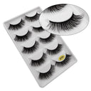 Luxe 3D Wispy Mink Eyelashes Set for Glam Eye Looks