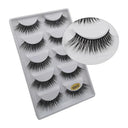 Luxe 3D Wispy Mink Eyelashes Set for Glam Eye Looks