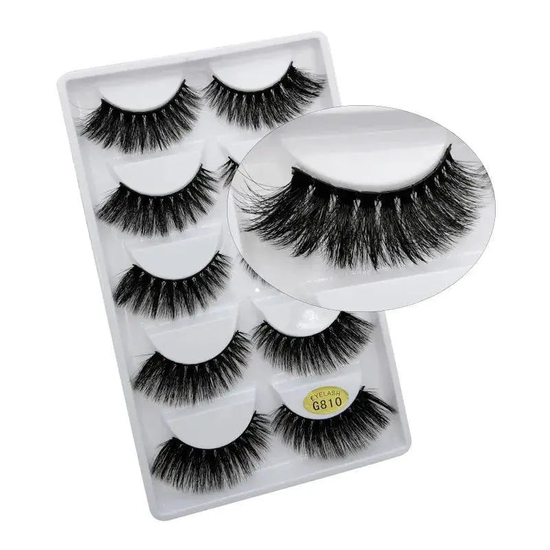 Luxe Wispy Mink Eyelashes Set For Glam Eye Looks — product view 12