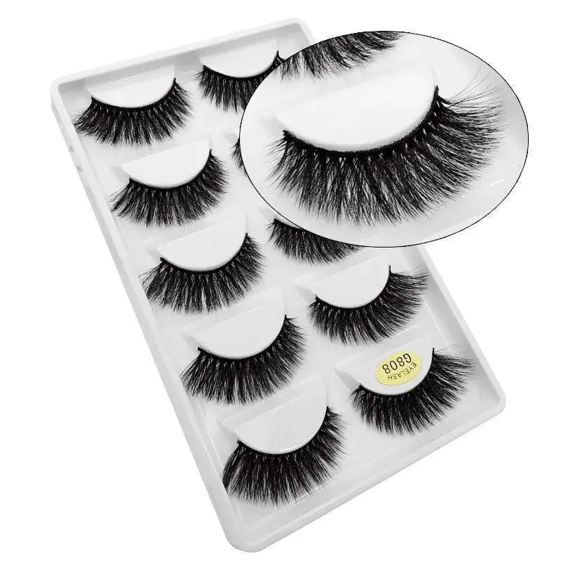 Luxe Wispy Mink Eyelashes Set For Glam Eye Looks — product view 11