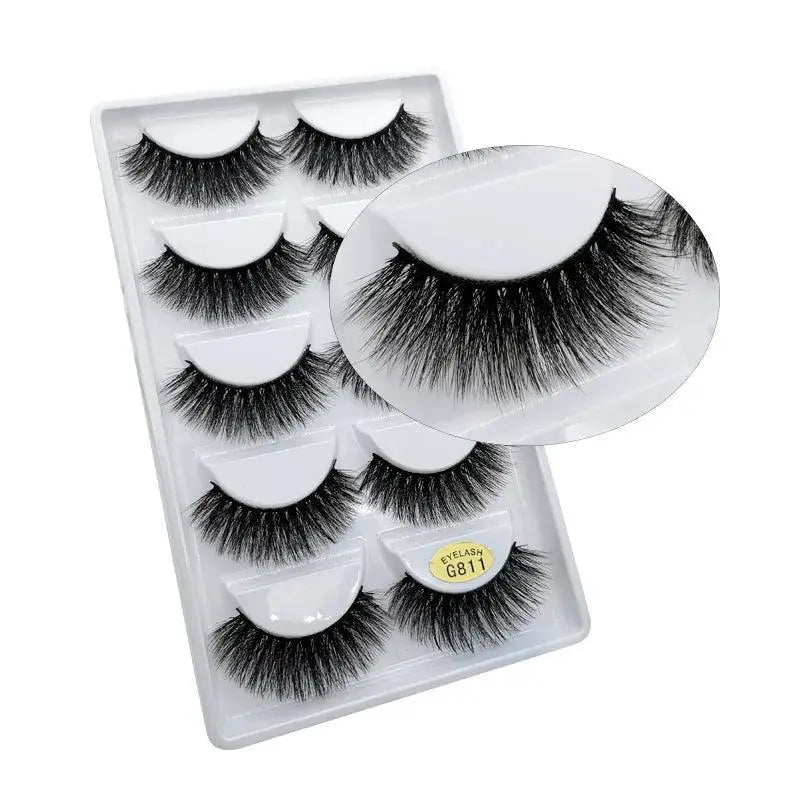 Luxe Wispy Mink Eyelashes Set For Glam Eye Looks — product view 14