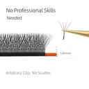 Luxe 4D W Shape Volume Eyelash Extensions for Fluffy Look