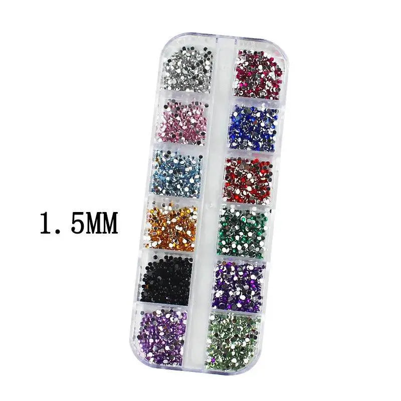 Luxe Crystal Rhinestone Nail Art Diamonds for Glam Nails