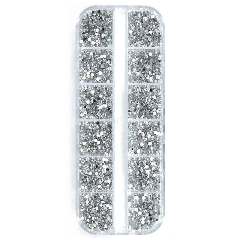 Luxe Crystal Rhinestone Nail Art Diamonds for Glam Nails